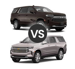 2021 Chevrolet Tahoe vs Suburban