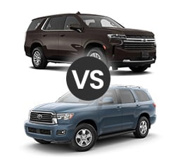 2021 Chevrolet Tahoe vs Toyota Sequoia