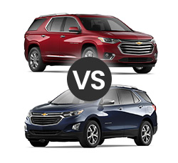 2021 Chevrolet Traverse vs Equinox