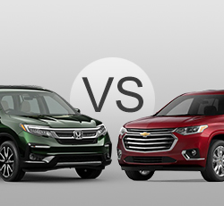 2021 Chevrolet Traverse vs Honda Pilot