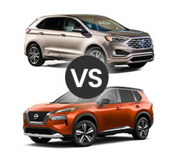 2021 Ford Edge vs Nissan Rogue