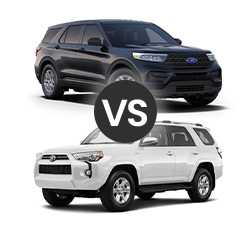 2021 Ford Explorer vs Toyota 4Runner