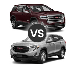 2021 GMC Acadia vs Terrain