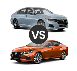 2021 Honda Accord vs Nissan Altima