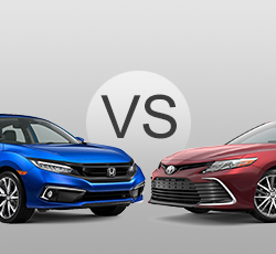 2021 Honda Civic vs Toyota Camry