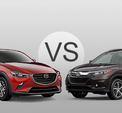 2021 Honda HR-V vs Mazda CX-3