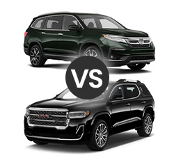 2021 Honda Pilot vs GMC Acadia