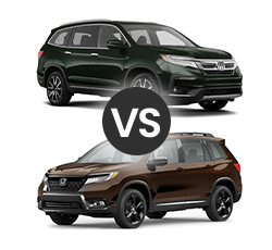 2021 Honda Pilot vs Passport