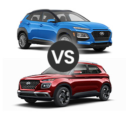 2021 Hyundai Kona vs Venue