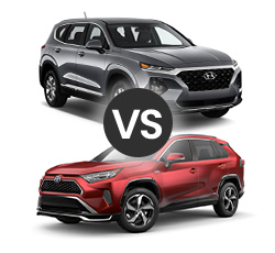 2021 Hyundai Santa Fe vs Toyota RAV4