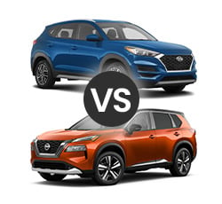 2021 Hyundai Tucson vs Nissan Rogue
