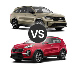 2021 Kia Sorento vs Sportage