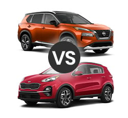 2021 Nissan Rogue vs Kia Sportage