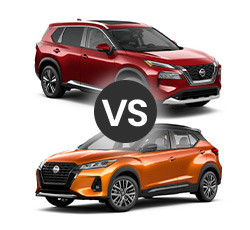 2021 Nissan Rogue vs Kicks