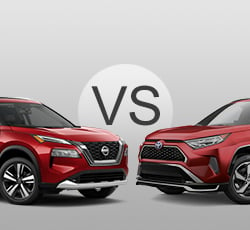 2021 Nissan Rogue vs Toyota RAV4