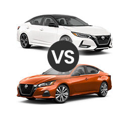 2021 Nissan Sentra vs Altima