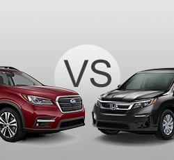 2021 Subaru Ascent vs Honda Pilot