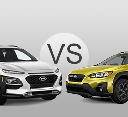 2021 Subaru Crosstrek vs Hyundai Kona