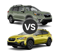 2021 Subaru Forester vs Crosstrek