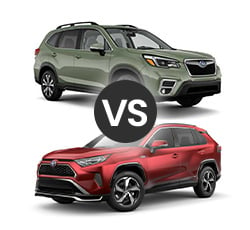 2021 Subaru Forester vs Toyota RAV4