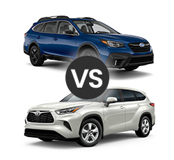 2021 Subaru Outback vs Toyota Highlander