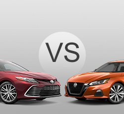 2021 Toyota Camry vs Nissan Altima