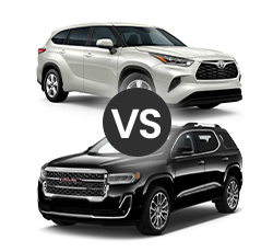 2021 Toyota Highlander vs GMC Acadia