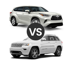 2021 Toyota Highlander vs Jeep Grand Cherokee