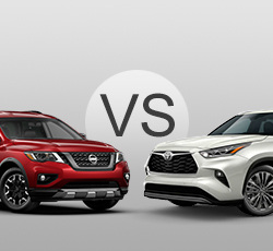 2021 Toyota Highlander vs Nissan Pathfinder