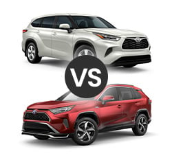 2021 Toyota Highlander vs RAV4