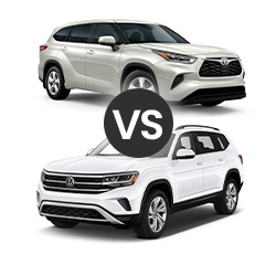 2021 Toyota Highlander vs Volkswagen Atlas
