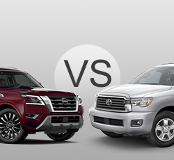 2021 Toyota Sequoia vs Nissan Armada