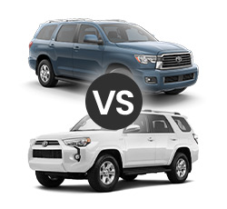 2021 Toyota Sequoia vs 4Runner