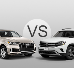 2021 Volkswagen Atlas vs Audi Q7