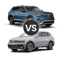 2021 Volkswagen Atlas vs Tiguan