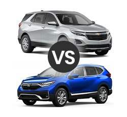 2022 Chevrolet Equinox vs Honda CR-V