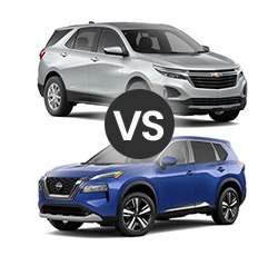 2022 Chevrolet Equinox vs Nissan Rogue