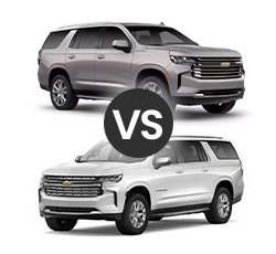 2022 Chevrolet Tahoe vs Suburban