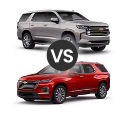 2022 Chevrolet Tahoe vs Traverse