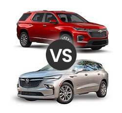 2022 Chevrolet Traverse vs Buick Enclave