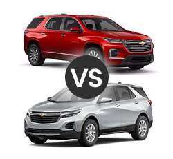 2022 Chevrolet Traverse vs Equinox