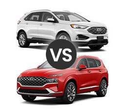 2022 Ford Edge vs Hyundai Santa Fe