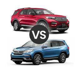 2022 Ford Explorer vs Honda Pilot