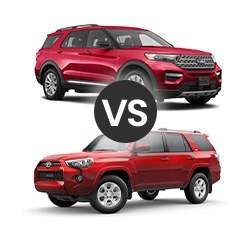 2022 Ford Explorer vs Toyota 4Runner