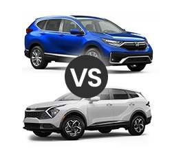 2022 Honda CR-V vs Kia Sportage