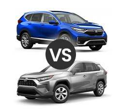 2022 Honda CR-V vs Toyota RAV4