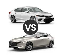 2022 Honda Civic vs Mazda 3