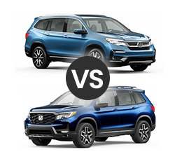 2022 Honda Pilot vs Passport