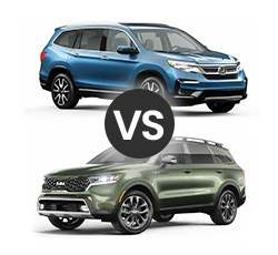 2022 Honda Pilot vs Kia Sorento