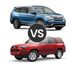 2022 Honda Pilot vs Toyota 4Runner